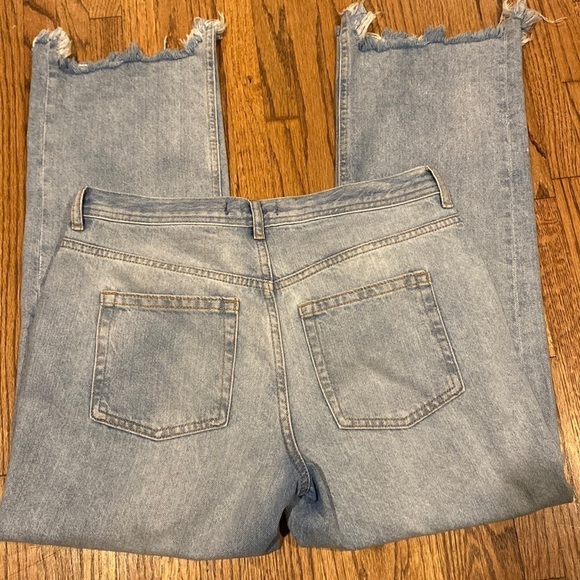 We the Free Straight Wide Jeans Size 28 - Picture 3 of 6